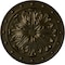 Ekena Millwork Foster Acanthus Leaf Ceiling Medallion (Fits Canopies up to 2 1/4"), 20 1/2"OD x 1 1/2"P, Green Gold CM20FOGGS - alternate 1